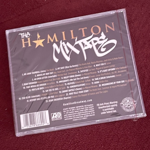 Sealed Hamilton Mixtape CD - Picture 2 of 3